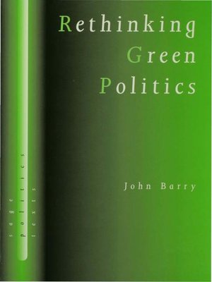 cover image of Rethinking Green Politics